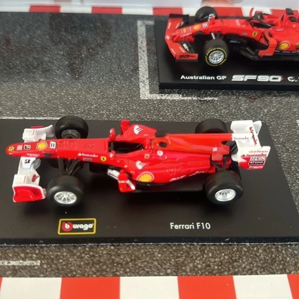New Bburago 1:43 Ferrari Formula Racing Die-cast Model 6-pack